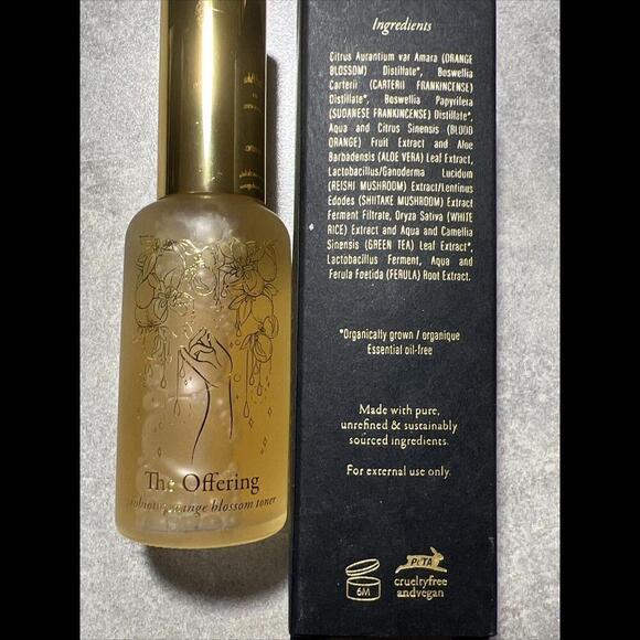 Wabisabi Botanicals The Offering Probiotic Orange Blossom & Frankincense Toner - Picture 3 of 4